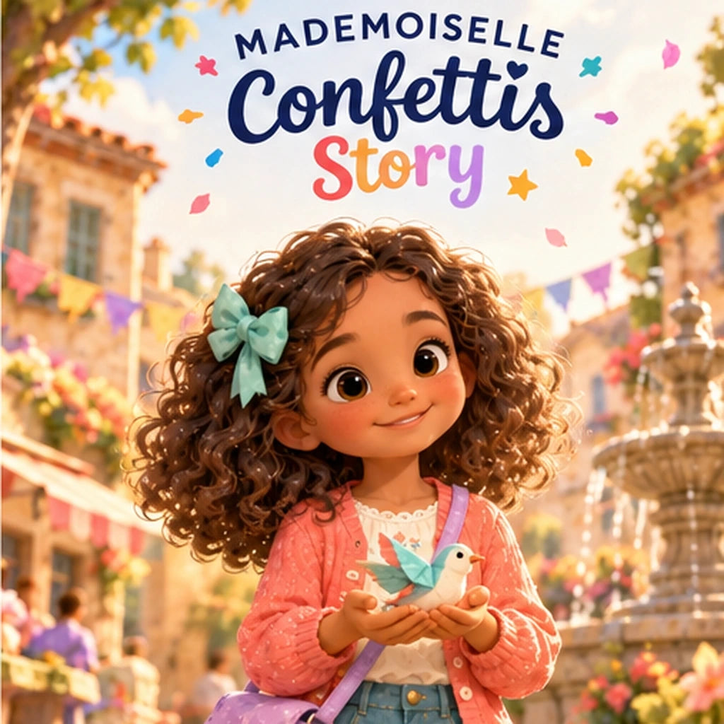 Couverture 3D du livre Le secret des confettis